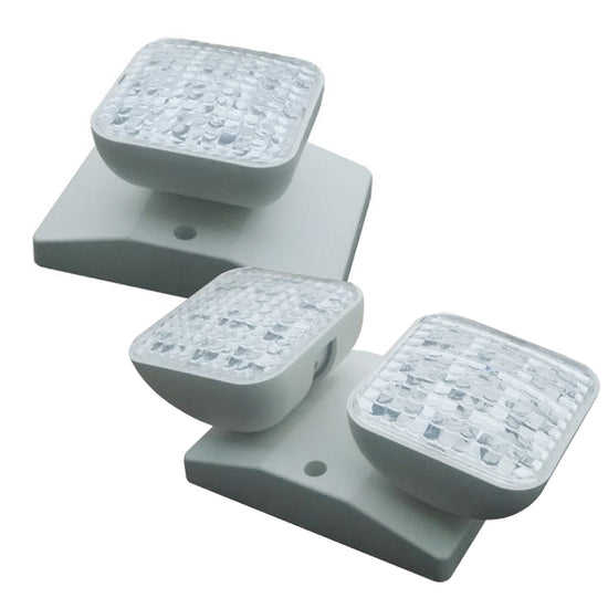 JLED Series remote LED head – single-head 1W version mounted on white junction box