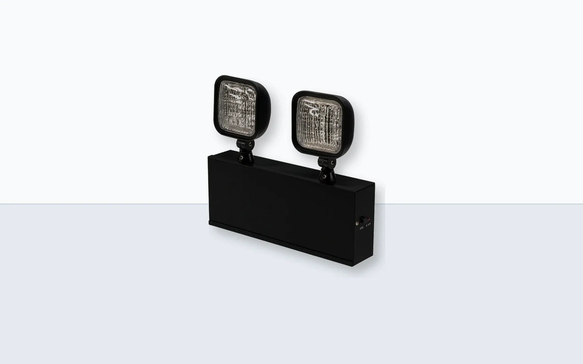 Exitronix RS2 Black steel unit installed application image