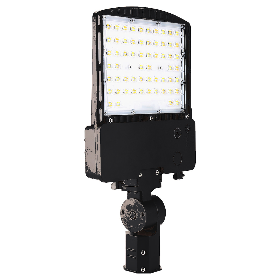 RXAR LED area light with black finish