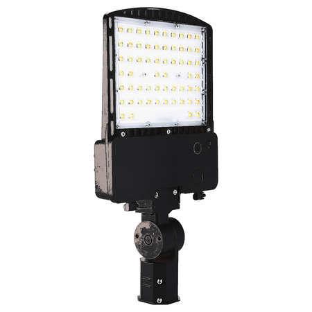 RXAR LED area light with black finish