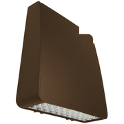 WLZ2 zero-uplight LED wall pack product image, bronze finish