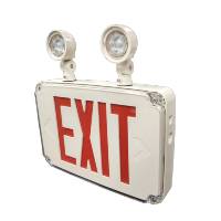 Shop Wet Location Emergency Exit Light Combo Signs