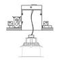 Cree LR6-10L 6 Inch LED Recessed Down Light 1000 Lumens GU24 2700K