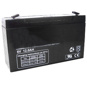 Battery 6V 12Ah SLA