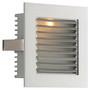 Alico Step Light One Light Wall Recessed in Bronze