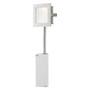 Alico Step Light Wall Recessed Step Light In White With Driver
