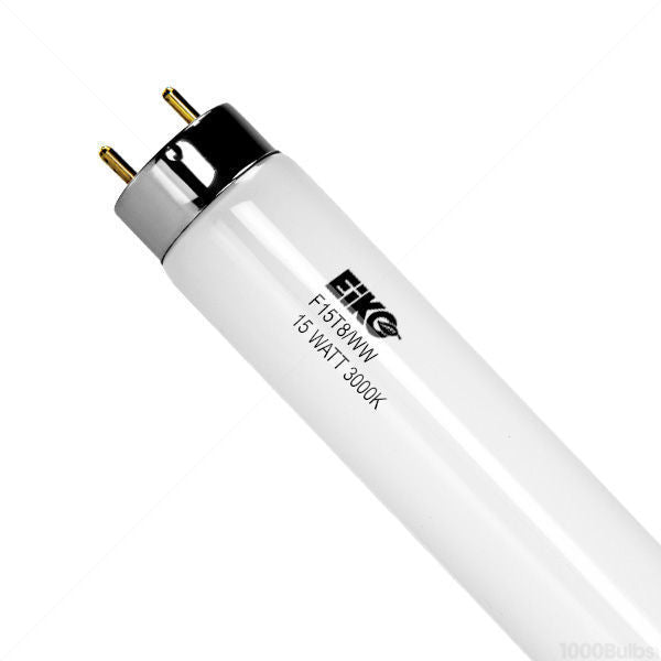 F15T8/WW - T8 fluorescent lamp 15w 18in 3000k