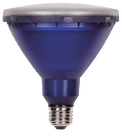 LED 15W PAR38 FLOOD BLUE - LED15PAR38/FL/BLUE