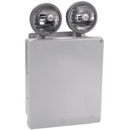 Emergency Light - NEMA 3R - 2 Top Mount 6V 9W Heads