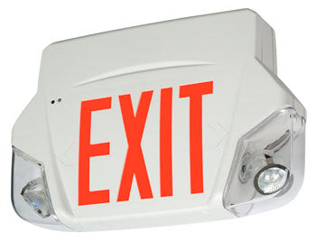 Exit Combo, Spec Grade Architectural - Multi Option Emergency Lights
