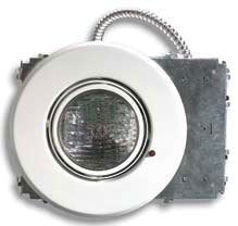 Emergency Light Recessed - 6W PAR36 - 8" Can