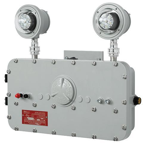 Emergency Light, Two LED Heads - Explosion Proof Class 1 Div 1