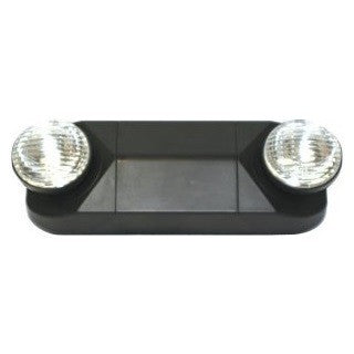 Black Emergency Light with Frog Eye Lamps