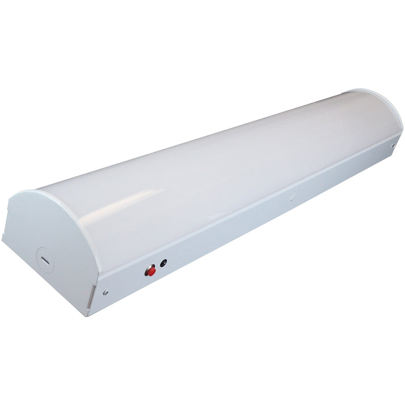 LED Linear Stairwell Fixture - 2 ft - with Battery Backup