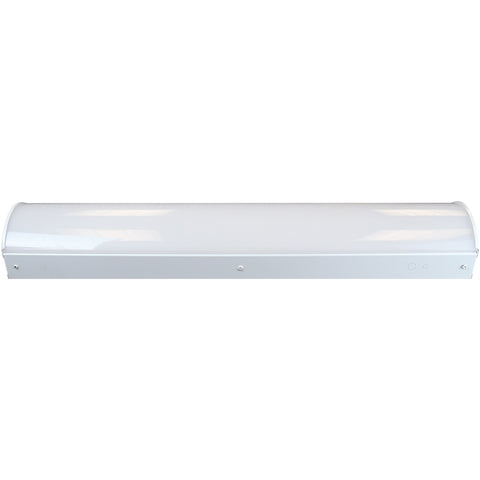 LED Linear Stairwell Fixture - 2 ft - with Battery Backup